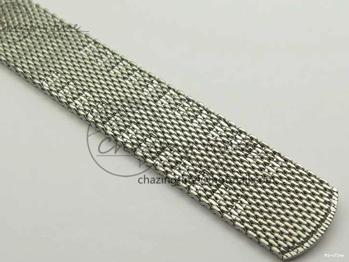 MIROTIME 0701 Breathable Portofino IW356501 SS V3 MK 1:1 Best Edition White Dial Gold Markers On SS Mesh Bracelet MIYOTA 7197